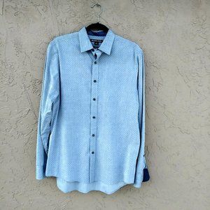 MICHAEL KORS BUTTON DOWN LONG SLEEVE DRESS SHIRT